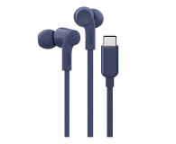 Belkin Przewodowe słuchawki douszne USB-C, niebieskie - 1330429 - zdjęcie 1